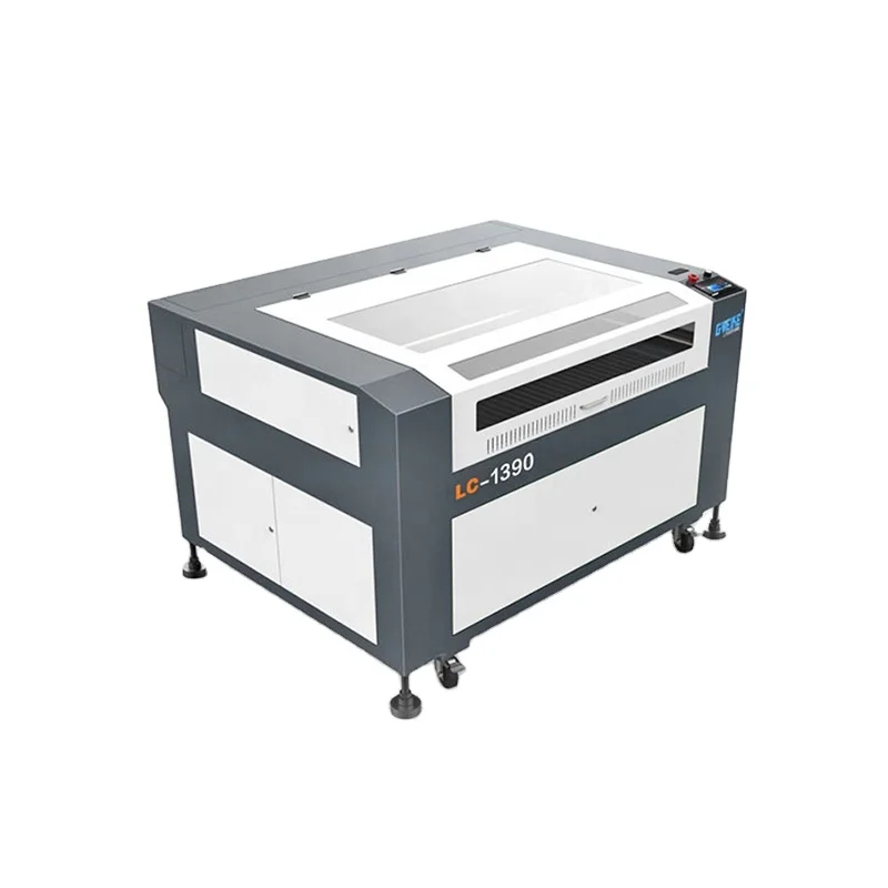 80W 150W Laser Cutter 100W CO2 Laser Engraving Machine with 1390  Double Laser Heads with CCD Camera