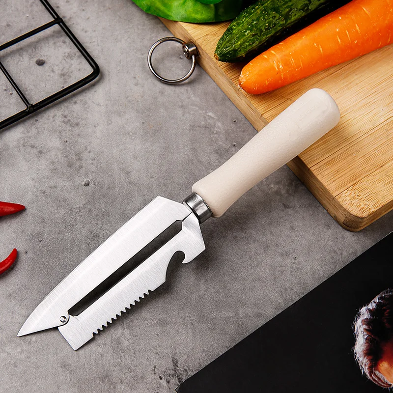 Durable Potato Paring Knife Kitchen Vegetable Tool Grater Peeler