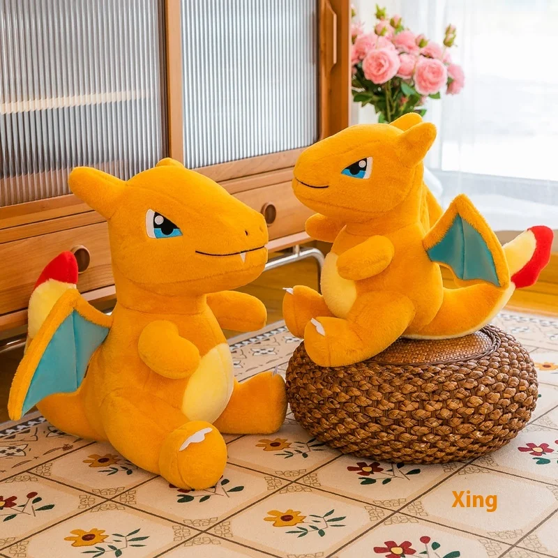 Net Red New Cartoon Dinosaur Cartoon Soft Plush Doll Magic Baby Fire Dragon Doll Cute Plush Pillow