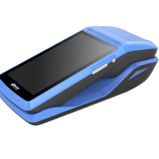 Barway 3G Android 8.0 5.5inch Handheld POS Machines Mobile All In One Touch POS with 58mm Printer and NFC