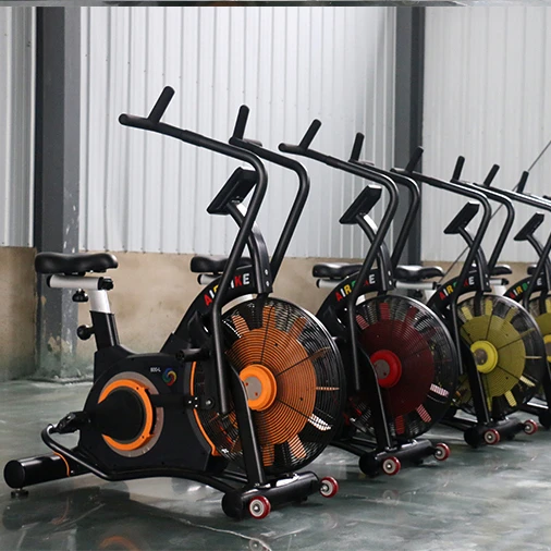 Hot sale air bike crossfits airbike commercial home cardio machine fitness equipment