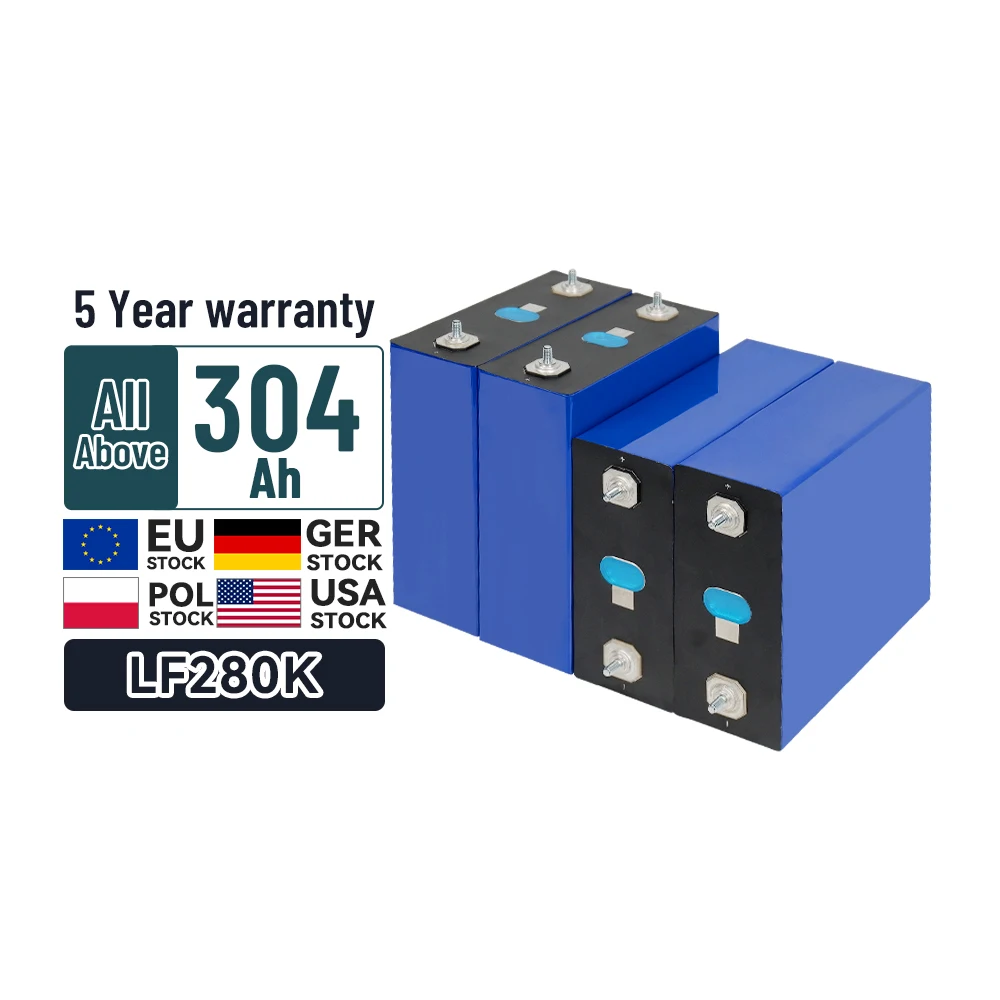 EXLIPORC ETC 8000 Cycles 3.2V 300Ah 290Ah 280Ah Lifepo4 Battery Cell Grade A Brand New Lithium Cell For Electric Boat Forklift