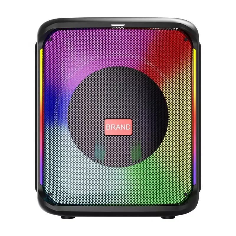TEMEISHENG TMS-837 IPX4 Waterproof 8 inch Karaoke Bluetooth party wireless Portable speaker