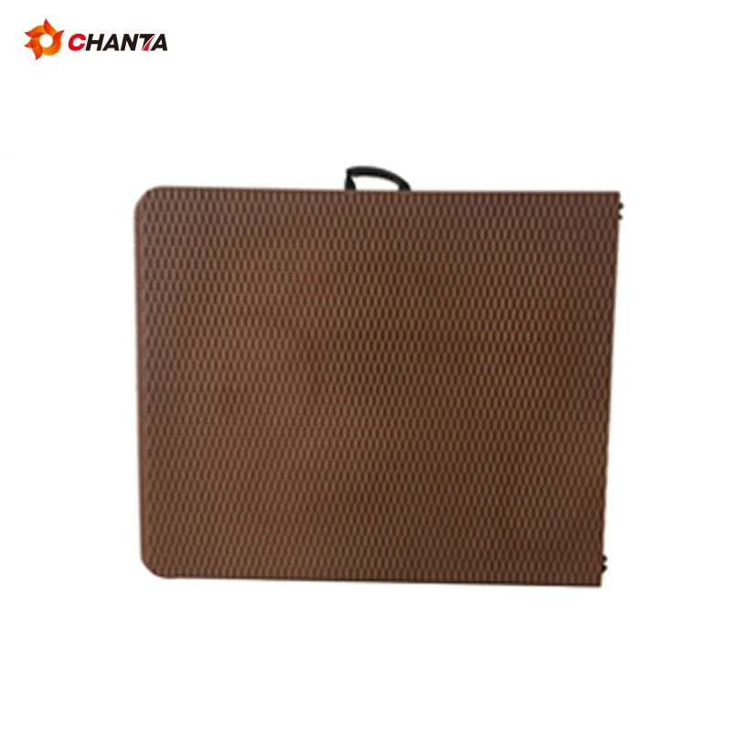 portable outdoor furniture rectangular plastic foldable banquet catering bbq camping picnic plastic folding tables