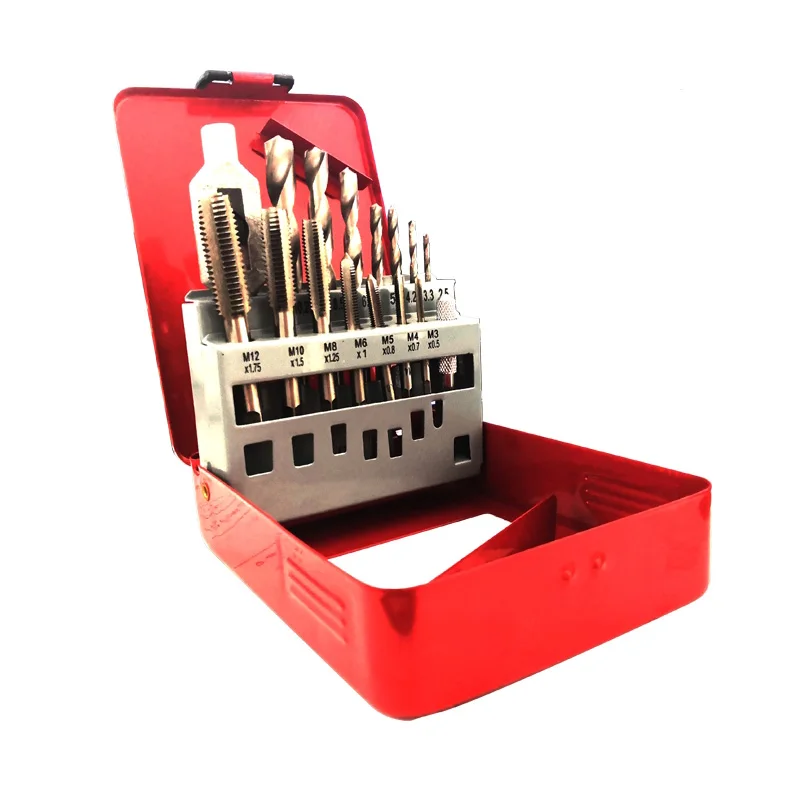 Tapping Tools Hss M3m8 M5m12 Tool Trade Threading Tap Threadtool Osg Niplle Machine Taps & Drills Set