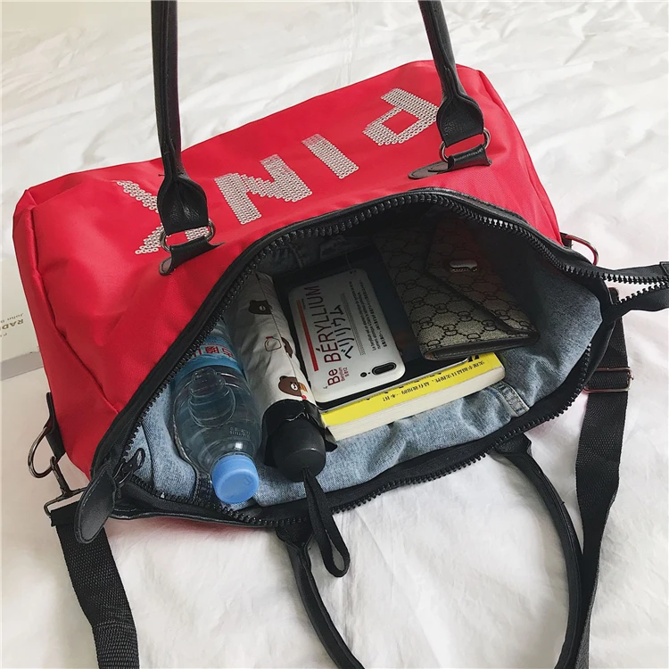 OEM And Wholesale Large Capacity Fitness Bag Nylon Waterproof Sports Gym Travel Duffel Bags Multi Function Bags