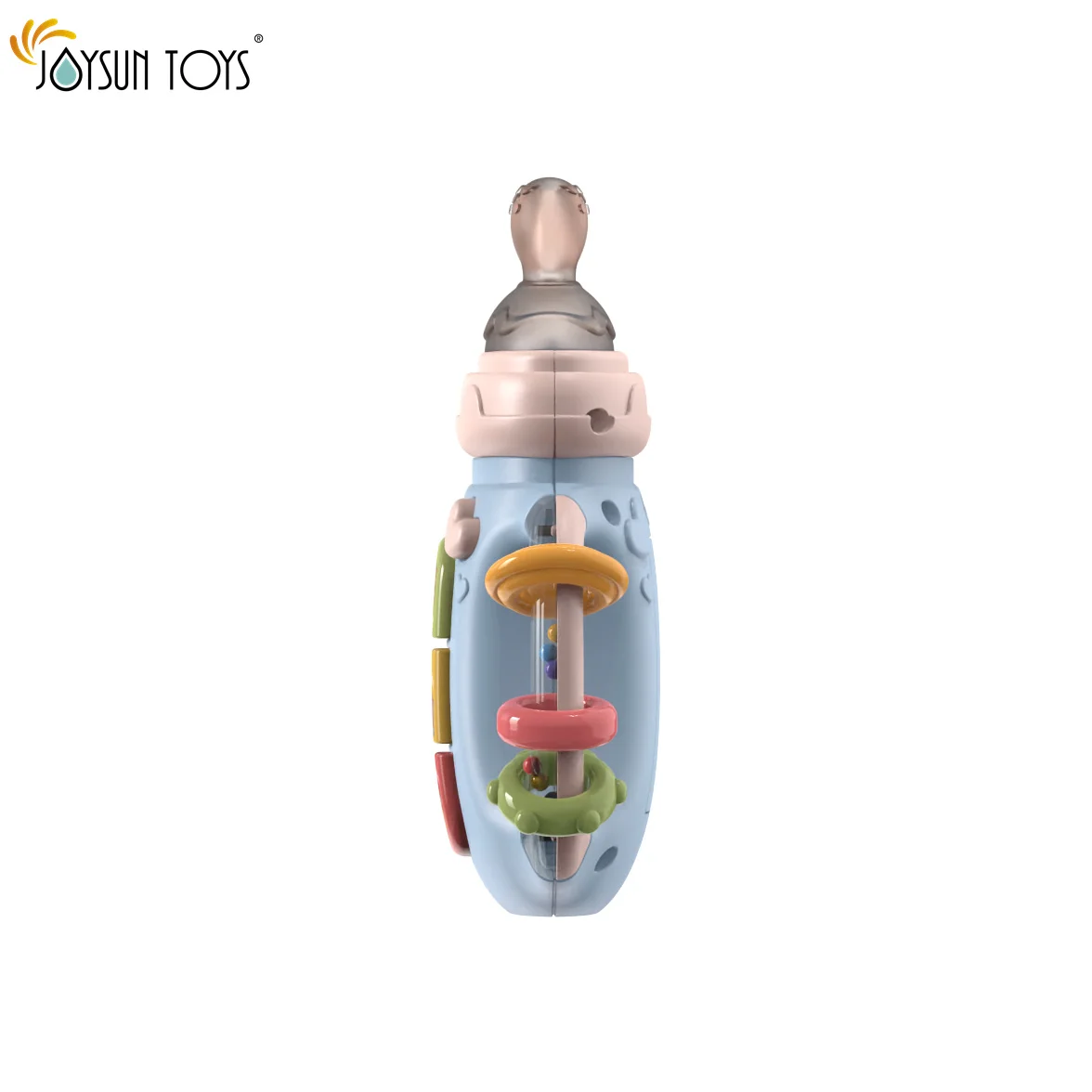 Light Up Music Baby Toys for  0 Months Early Learning Educational  Keyboard Infant Toys Puzzle multi-functional Baby Bottle