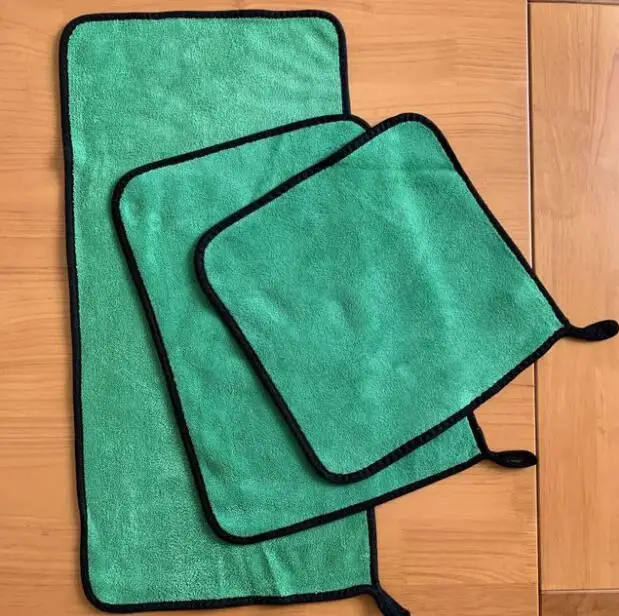 2021 Moco Hot Sale Ultra soft Thick and Quick Drying Car Microfiber Cleaning Cloth Towel Polishing Waxing Auto Detailing Cloth