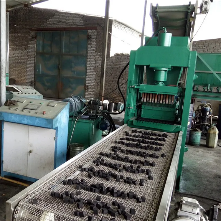 Cube hookah charcoal briquetting equipment hookah charcoal making machine