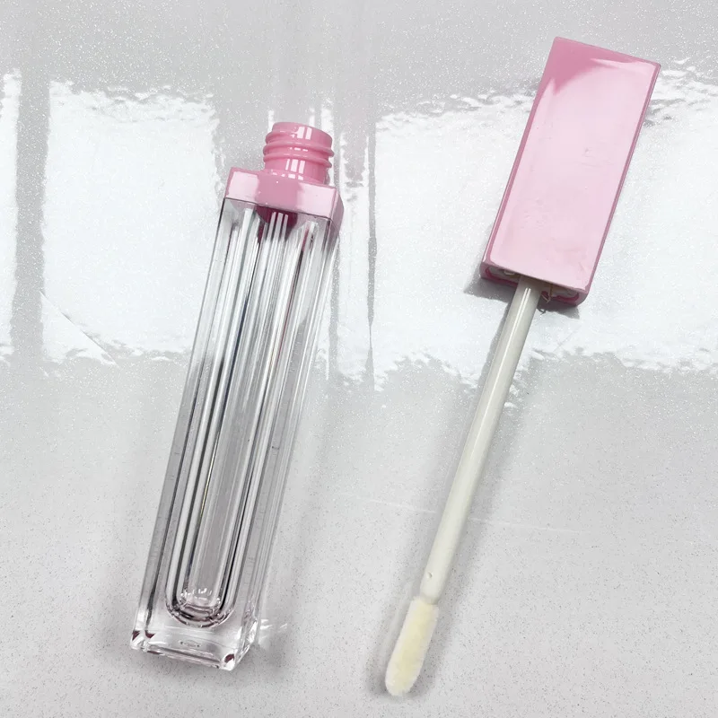 Pink empty tube 5-6ml Liquid powder blusher tube bottle highlight concealer liquid lip gloss tube package