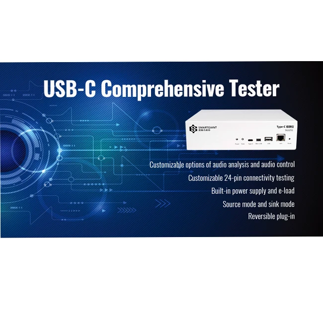 Автоматизированная USB-C USB 2 0 3 Displayport в альтернативном режиме тестер с электрические контрольно-измерительная