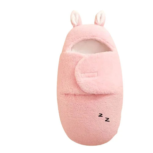 Factory Directly Winter Warm Baby Swaddle Sack Soft Newborn Lamp Wool Baby Sleep Sack Fleece Baby Sleeping Bag