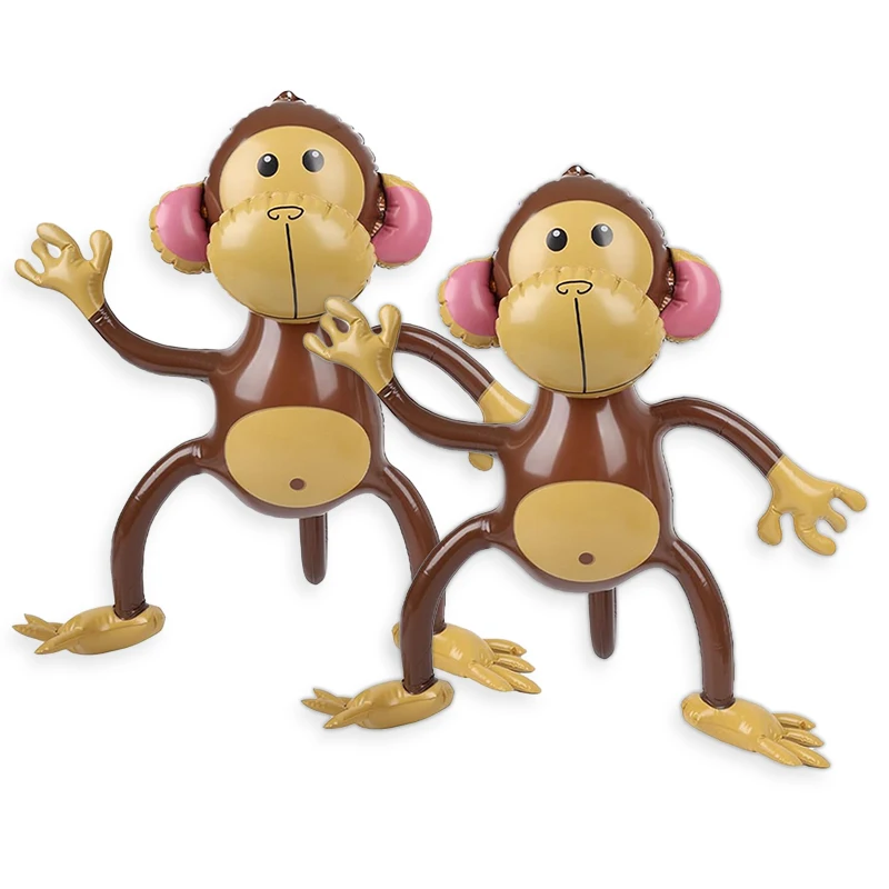 Eco-Friendly PVC Inflatable Dancing Monkey Toy Balloon for Party Decorations or Props