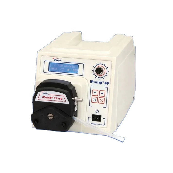 brush less motor liquid transfer  speed control suction function industrial peristaltic pump