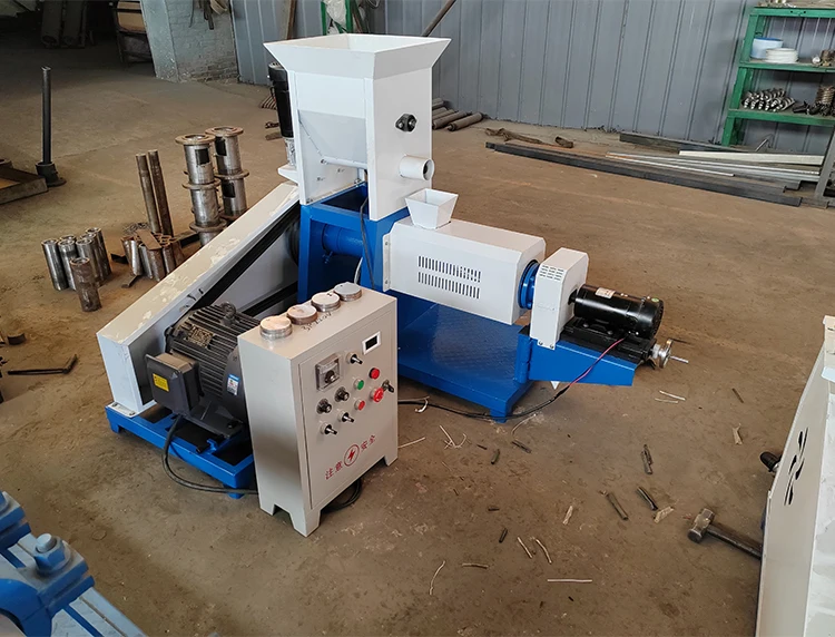 floating pellet feed granule making machine for salmon fish food