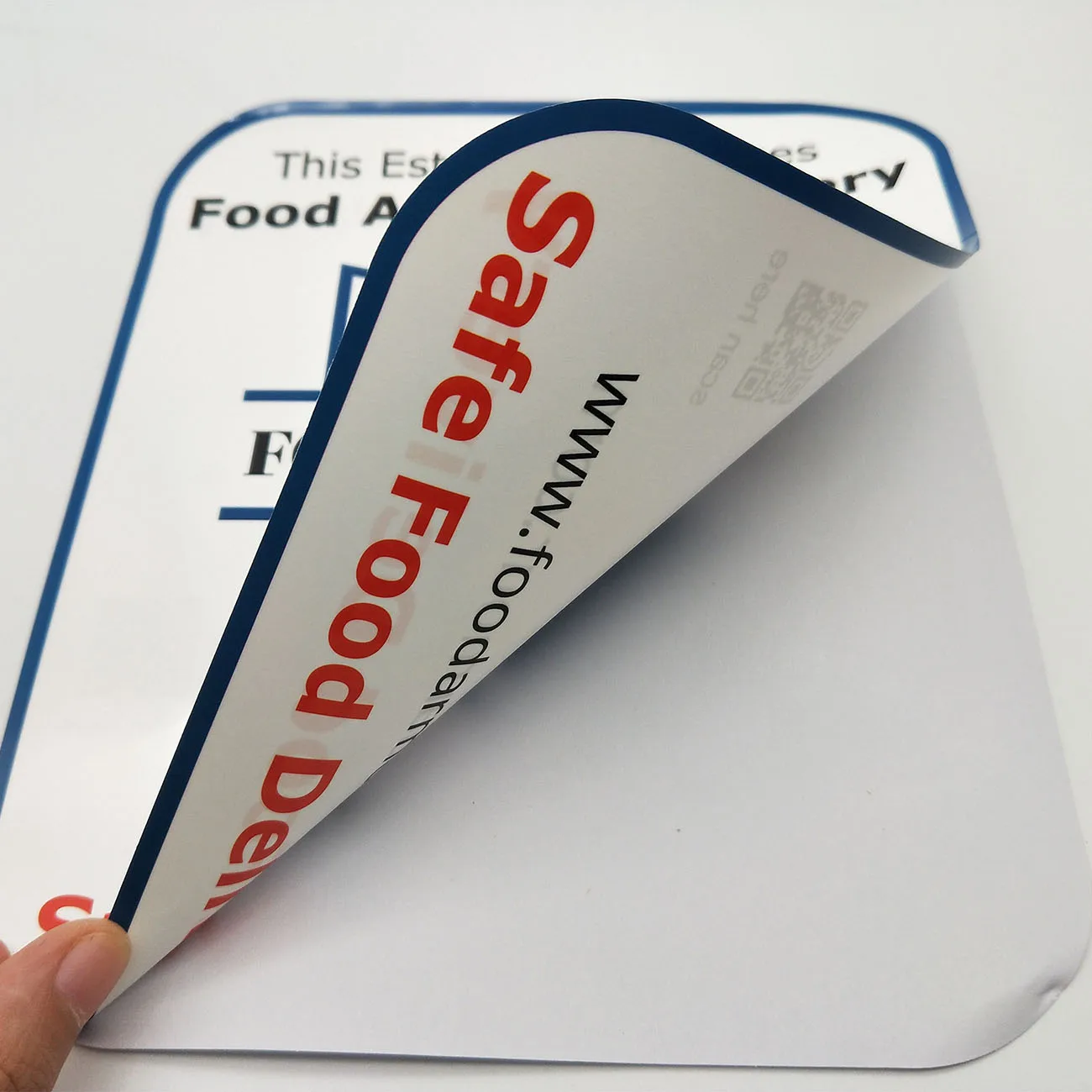 Custom Self Adhesive Vinyl Double Sided Window Sticker