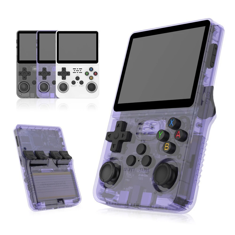 2024 New R36S MINI Handheld Game Console 3.5 Inch Screen Retro Portable Pocket Video Player Linux System Kids Gift