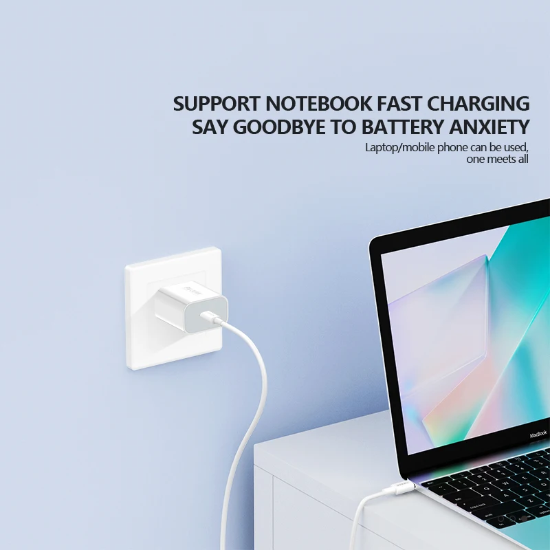Wholesale USB-C PD30W wall charger with cable fast charging charger kit