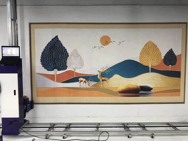 three-dimensional 3d floor wall printer machine