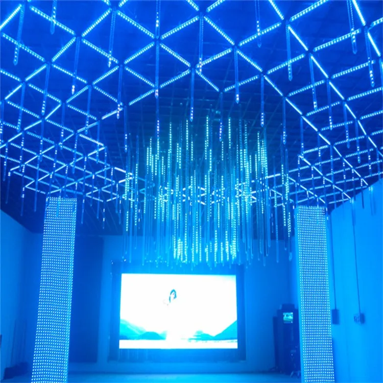 dj lights dmx 3d led tube for stage decoration