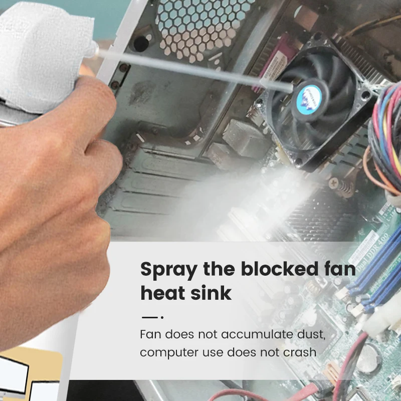 Sanvo Dust Remover R152a/R134a Air Duster&Compressed Gas Duster for Office Equipment