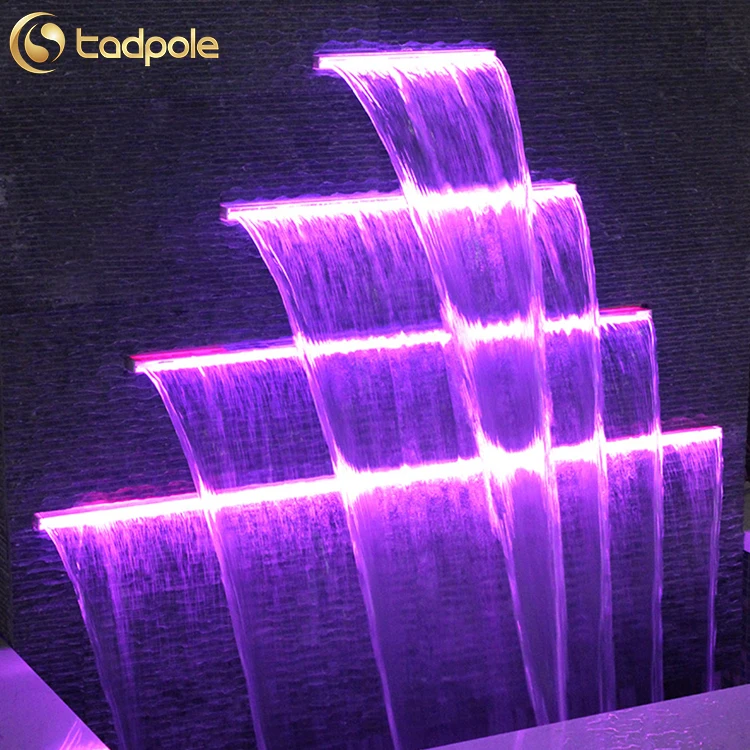 waterfall christmas lights 480led lighting string swimming pool light fittings waterfall on the wall