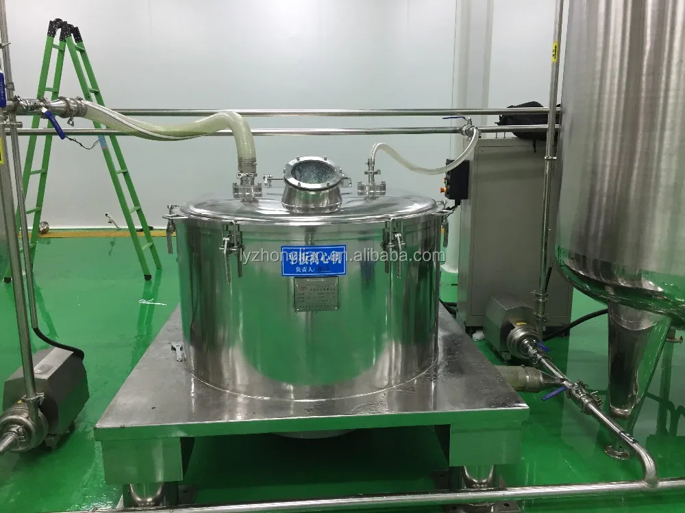 Industrial PS600NC vegetable oil basket salt yeast filter centrifuge for chemicals with CE