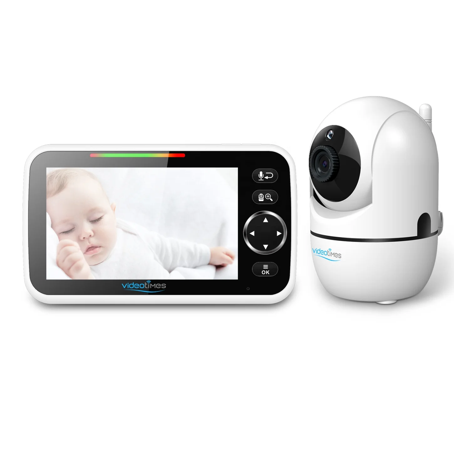 5.0 inch wireless digital video camera with 2000mAh battery twoway talk  baby monitor
