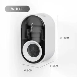insha hot sale wall mounted non perforated automatic toothpaste dispenser for bathroom