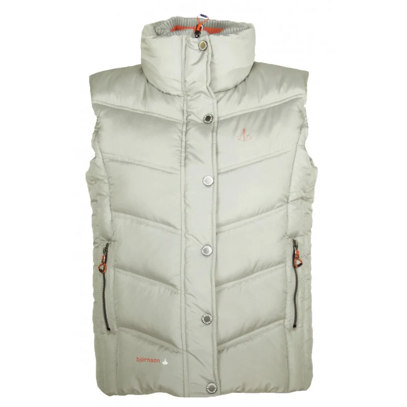 
ODM wholesale custom women water-repellent bodywarmer outdoor sleeveless hiking jacket hooded windproof lightweight jacket 