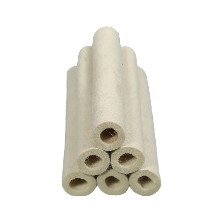 
Factory wholesale 100% pure wool felt tube 
