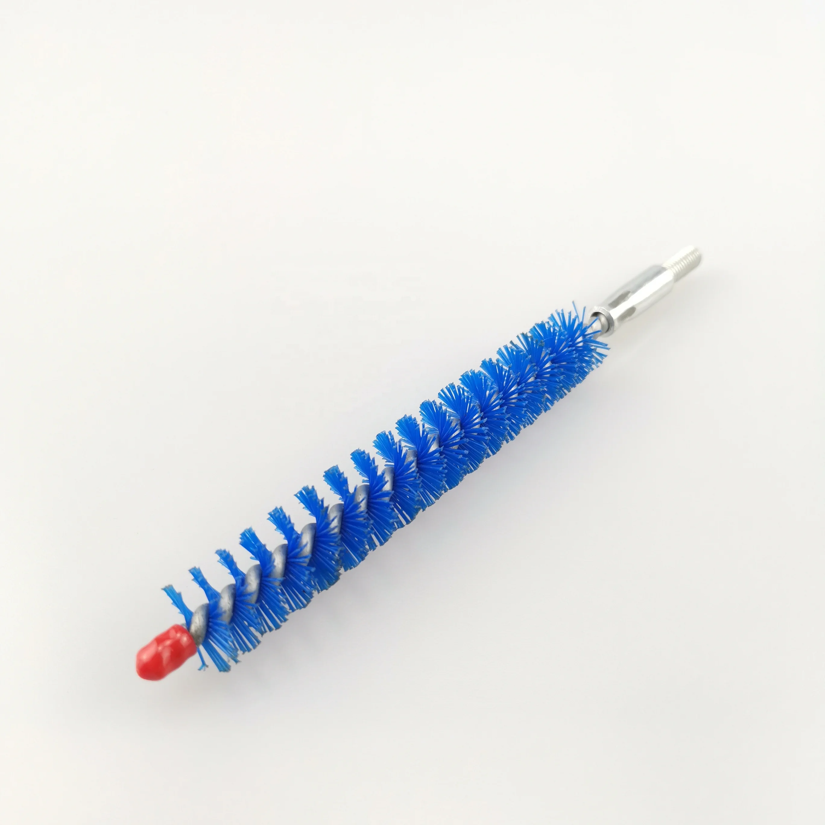 Factory supplier Stainless Steel Twist Handle black Chemistry Test Tube Bottle Washing Brush Tool