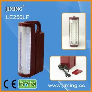 Made by JIMING LE256P 11watt PL Fluorescent tubes Rechargeable Emergency Lantern