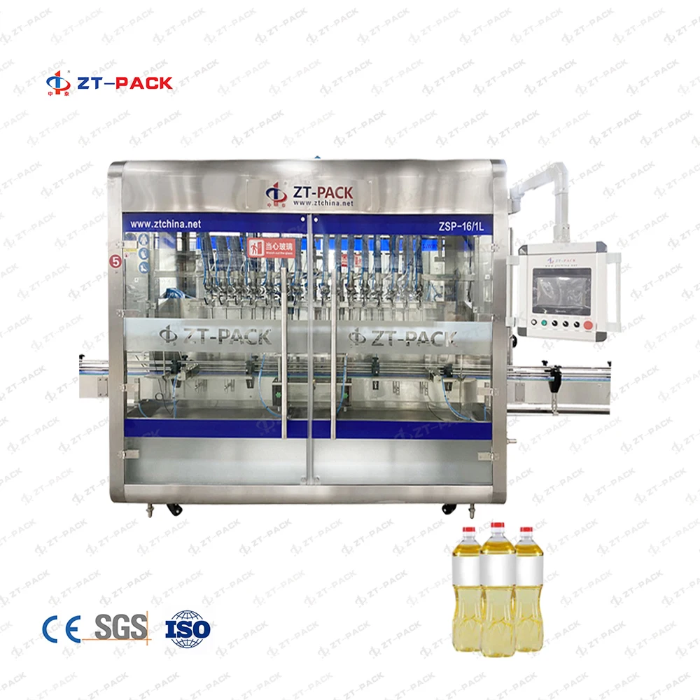 New Design 5L Food Oil Eidble Oil Cooking Sunflower Peanut Rapeseed Soybean Oil Filler Filling Machine Production Line