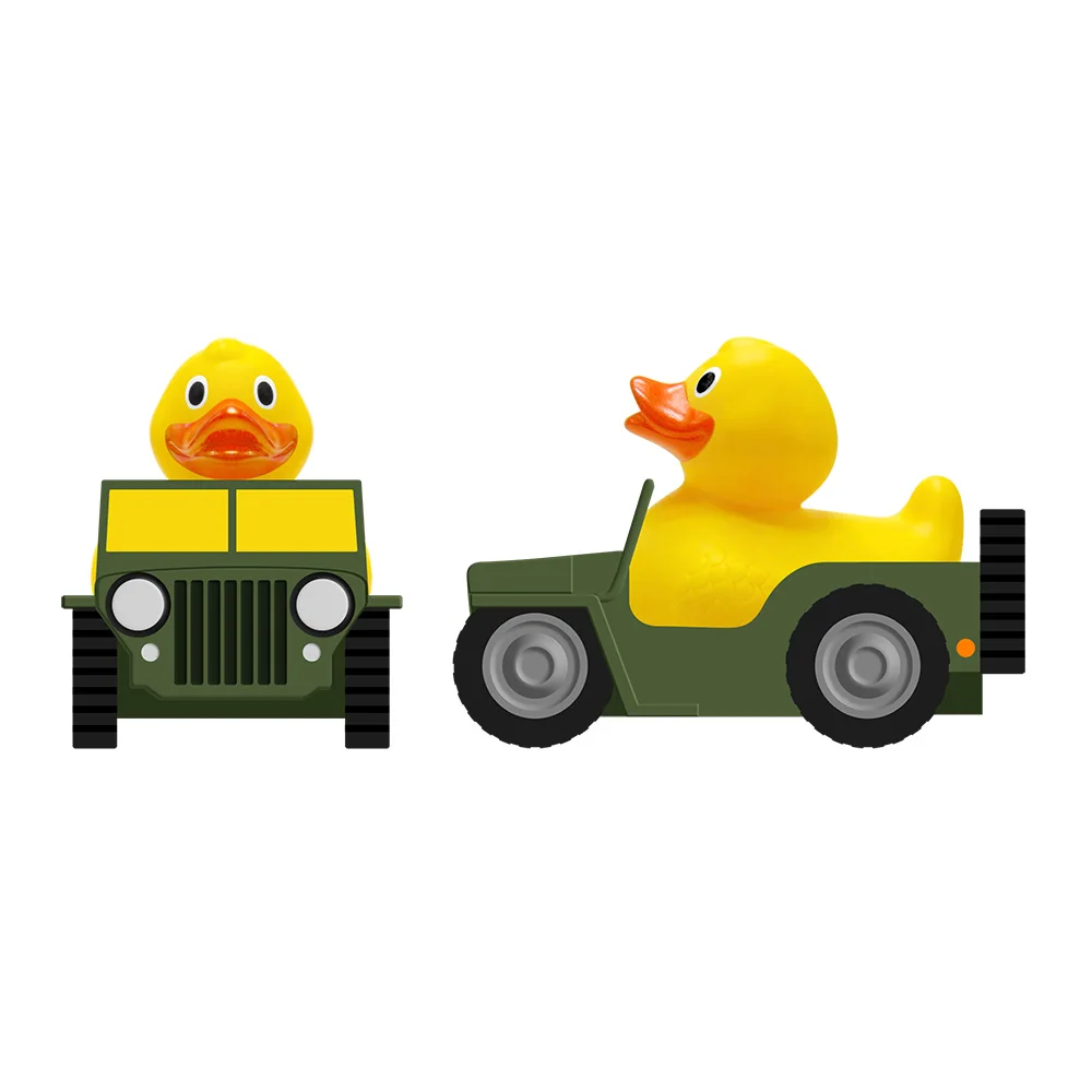 Hot Sale Promotion Gift Item Plastic PVC Phthalate Kids Safe Bath Toys Customized SUV Car Rubber Duck