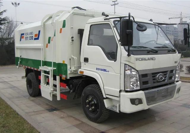 5 тонн бортовой загрузкой мусоровоз 4m3 бункеровозы мусоровоз для продажи