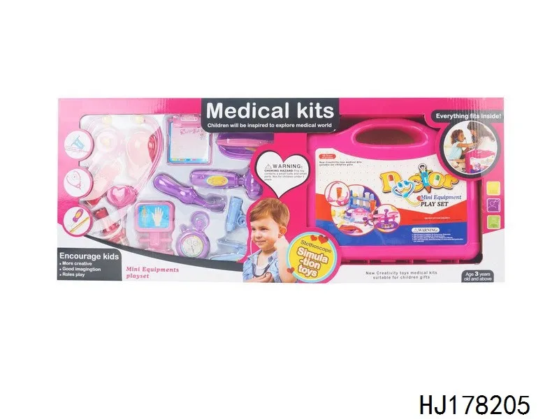Wholesale doctor medical kit pretend doctor play set toy for kid