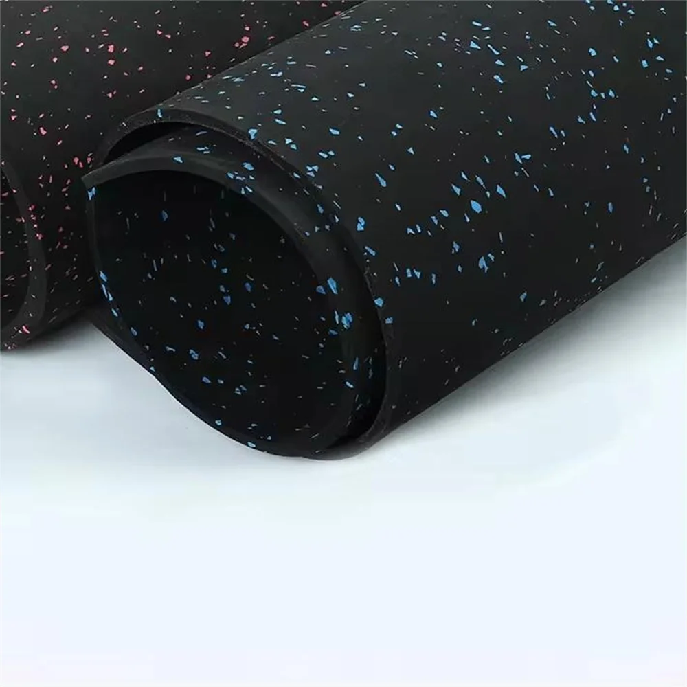 Moisture-Proof Rubber Floor Tile Wear Resistance Rubber Flooring Roll Mat