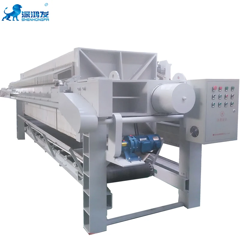 Automatic chamber filter press for concentrated mango pulp making/ Sand washing sludge filter press machine