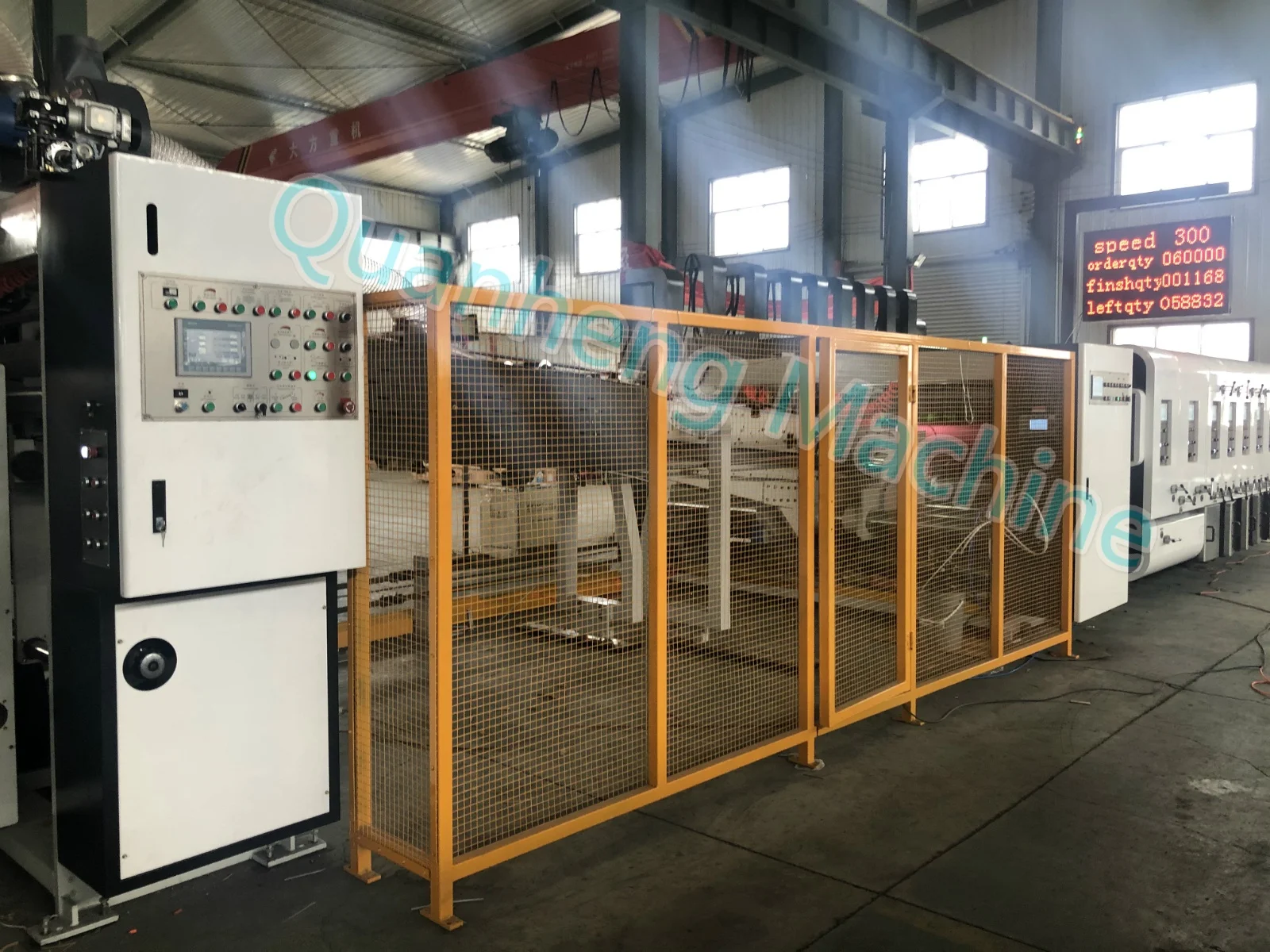 Флексографский принтер для гофрированных картонных коробок роторный штамповочный