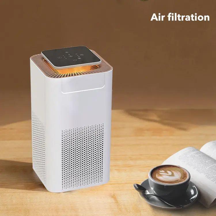 New Arrivals Low Noise Household Hepa Filter Touch Control Multi Functional Smart Air Purifier