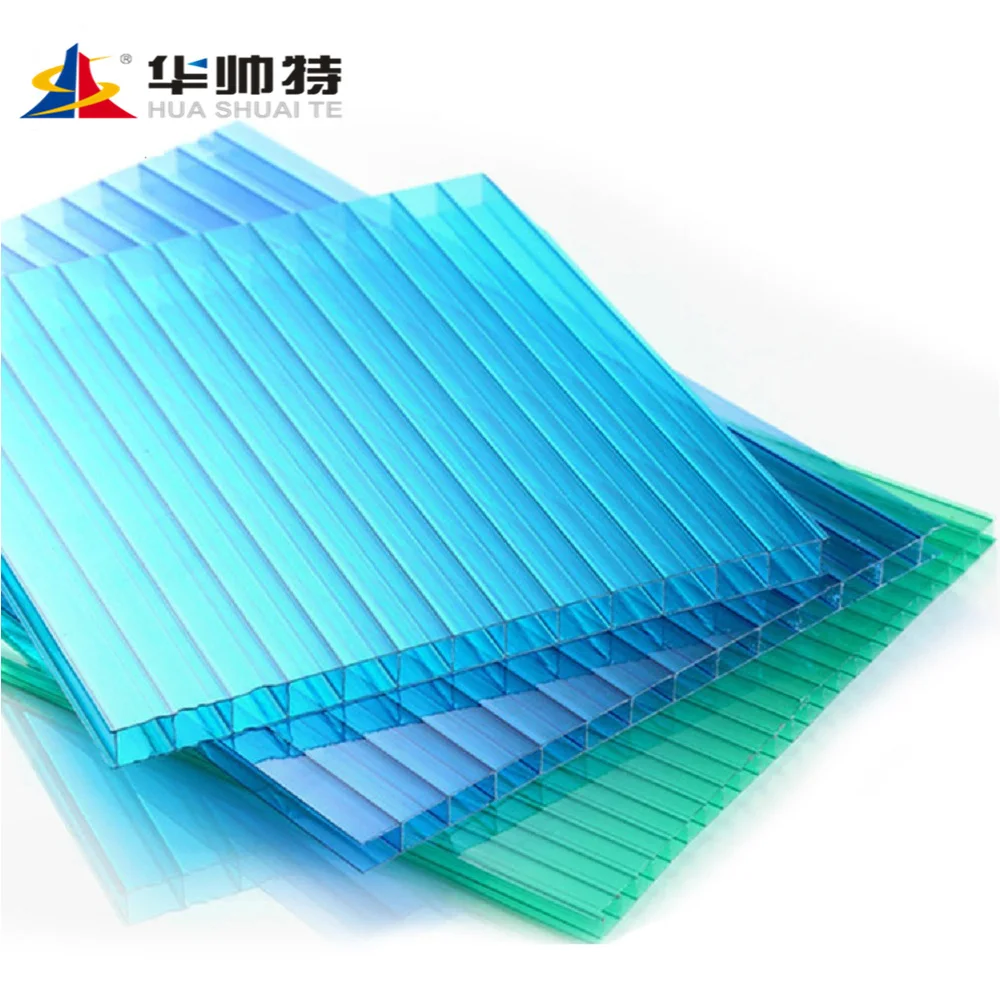 polycarbonate hollow transparent corrugated roofing sheet sizes