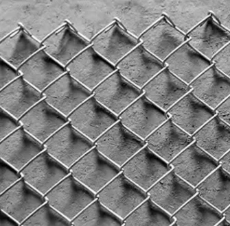 The Most Popular Solid Durable Galvanized Grid Structure Chain Link Fence