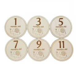 Детский деревянный памятный реквизит для фотосъемки на заказ