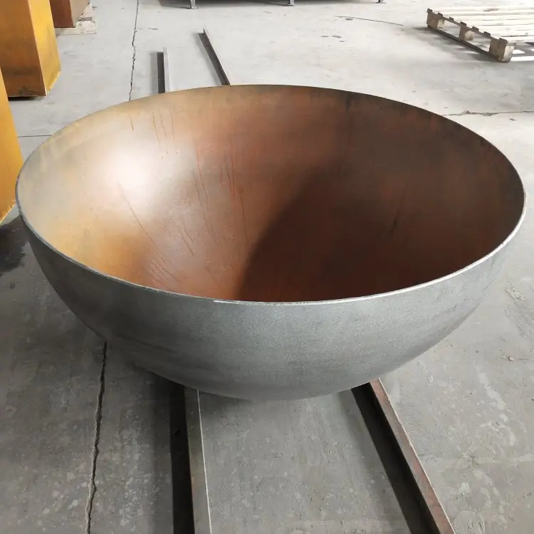500mm to 2000mm Metal Hemisphere Sphere Steel Hollow Half Ball For Fire Pits