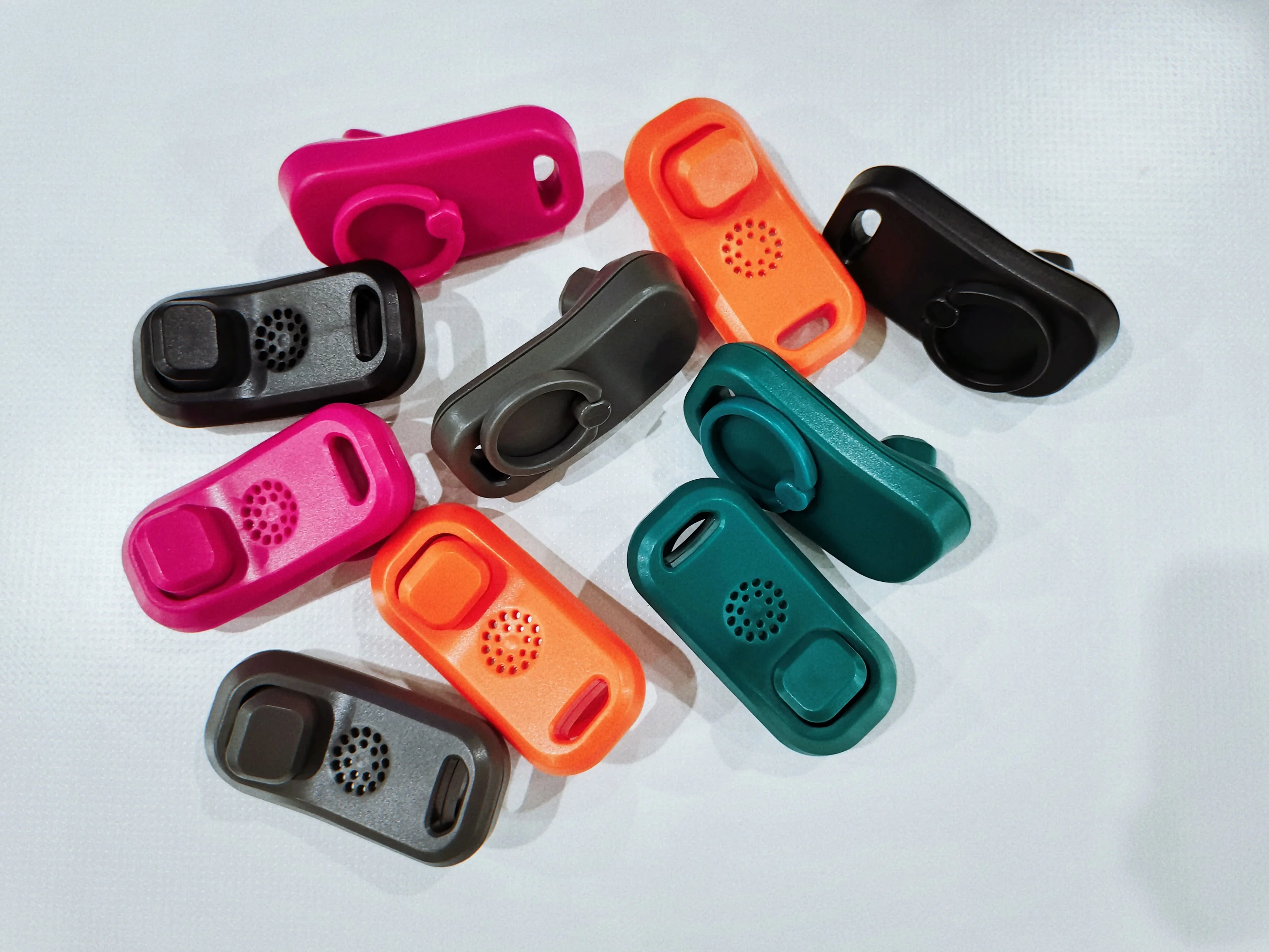 Лидер продаж 2021, синяя Новинка, командный кликер с кольцом на палец и ремешком на запястье, высококачественный кликер для дрессировки собак