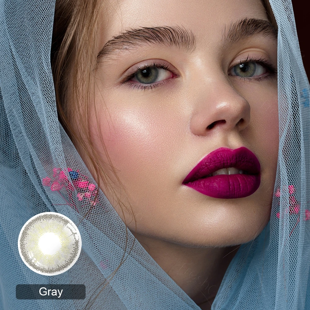  Цветные контактные линзы Freshgo Premium Candy Eye недорогие золотые контакты оптовая продажа защитных линз для