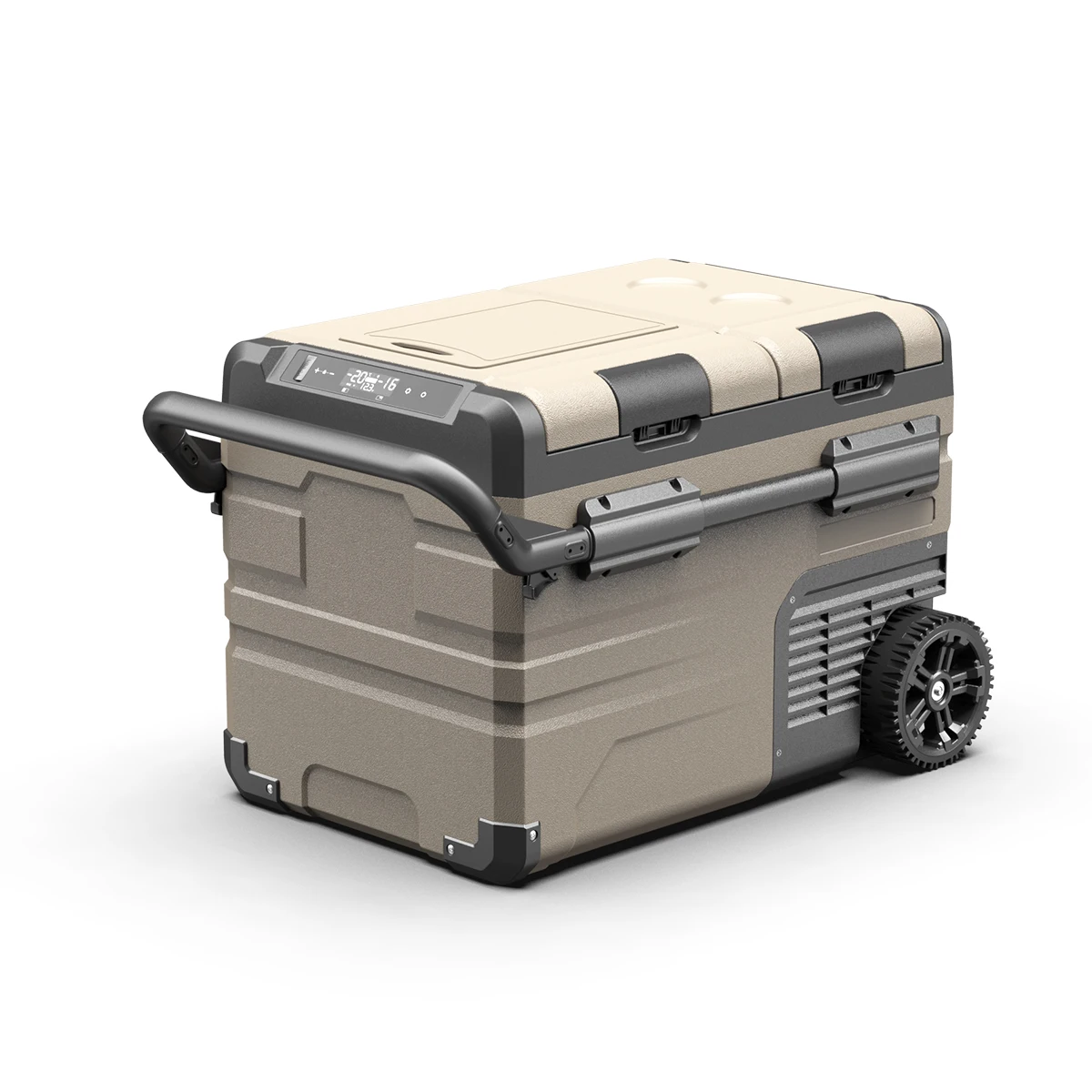 TAW35 Alpicool Refrigerator 35L  Energy Saving Dual Compartments Car&Home Dual Use 12 v Solar Powered Fridge Mobile Fridge