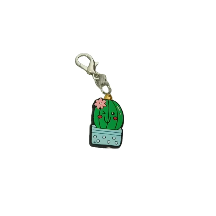 PVC Cactus Keychain Custom Rubber Keychain Personalized Silicone Keychain