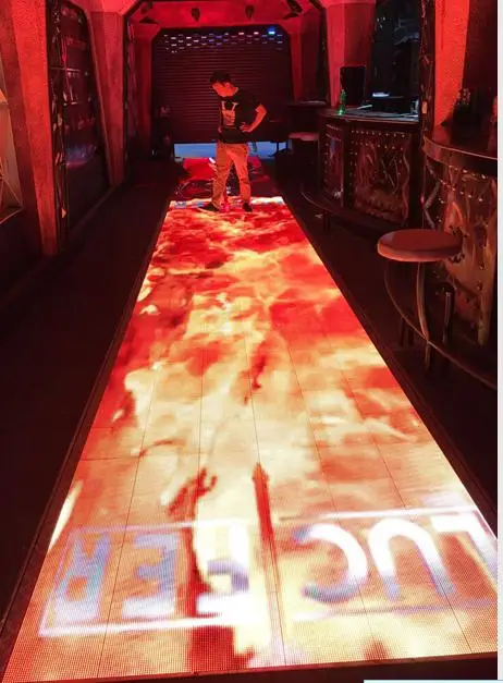 Rigeba P6.25 Оптовая цена светодиодный интерактивный танцпол для вечеринок